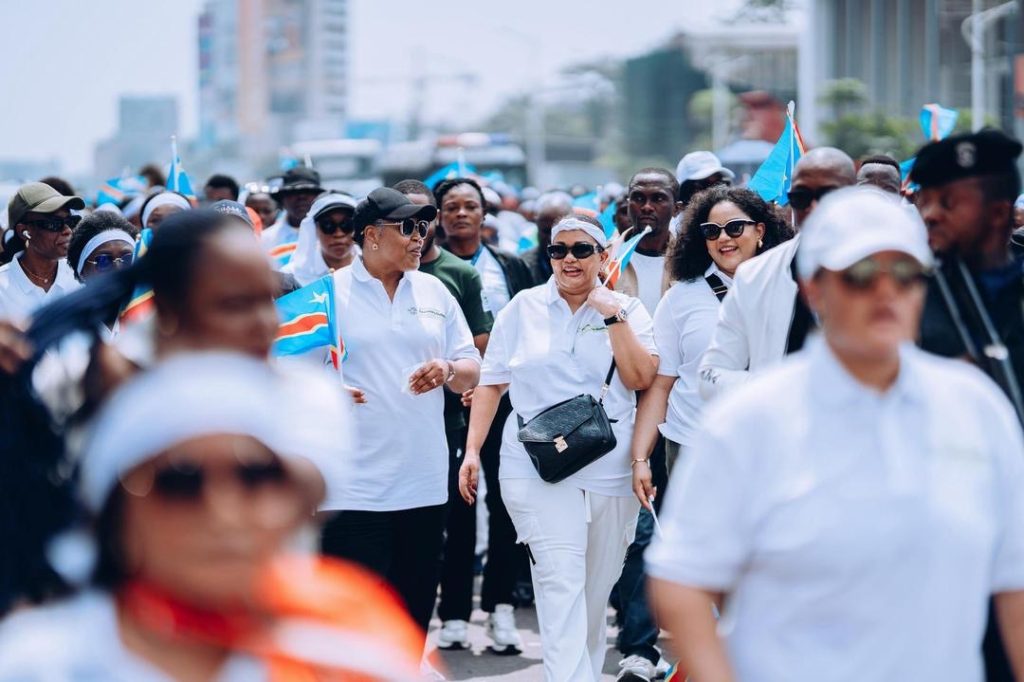 Marche de la paix du Réseau des Femmes Solidaires internationales : Judith Suminwa insiste sur l’impératif d’un front populaire contre l’agresseur rwandais