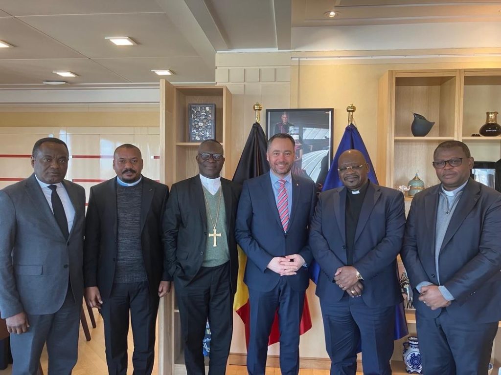 RDC-BELGIQUE : Les Églises congolaises rencontre le ministre des Affaires étrangères Maxime Privot
