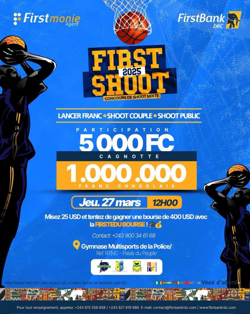 FirstBank DRC célèbre la jeunesse : FirstShoot et FirstEDU Bourse, un tremplin pour les étudiants
