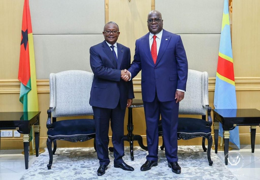 RDC- GUINÉE BISSAU : La visite de travail de 48 heures du Président Umaro Sissoco Embalo scelle une amitié continentale