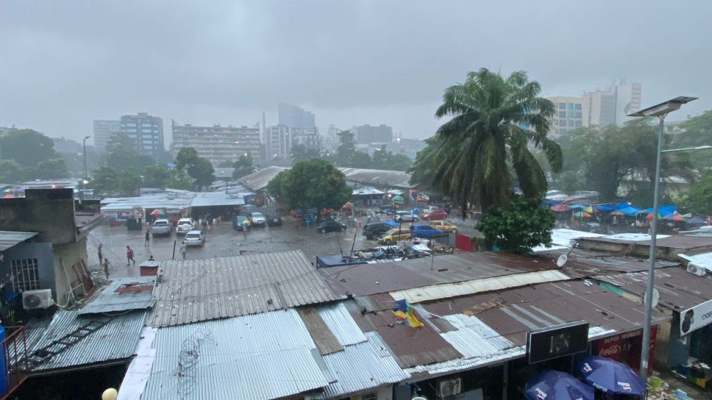 Kinshasa de nouveau frappée par des fortes pluies