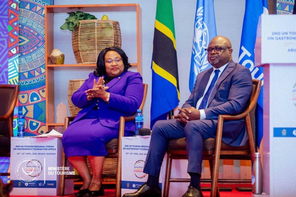 Forum régional sur le tourisme de gastronomie pour l’Afrique : Le ministre Didier M’Pambia échange avec son homologue tanzanienne