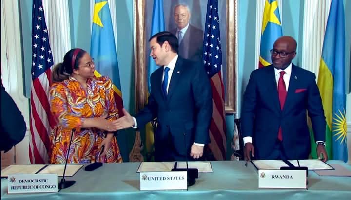 RDC–Rwanda : signature à Washington d’une Déclaration de Principes pour la paix