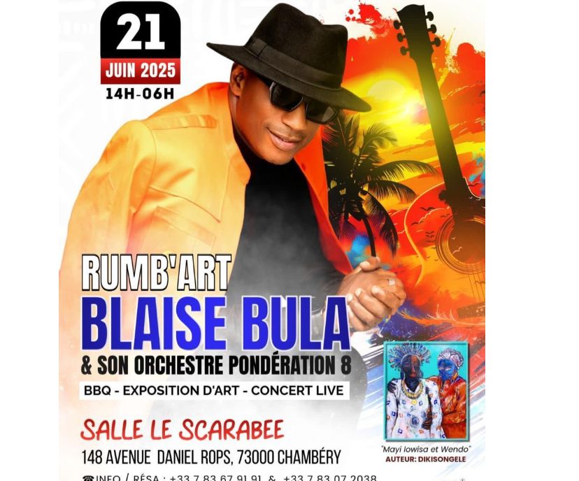 Musique : Blaise Bula, le come-back sur la scène européenne