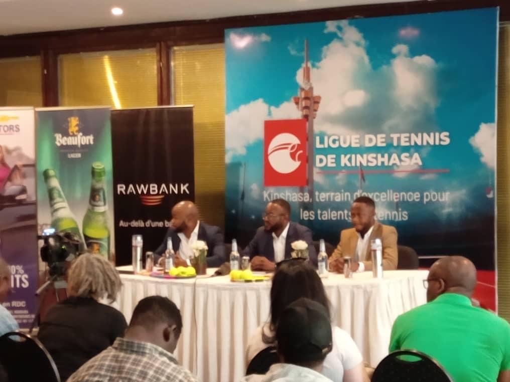 Lancement de la Ligue de tennis de Kinshasa : Franck Kandala dévoile un calendrier ambitieux pour porter haut le tennis kinois