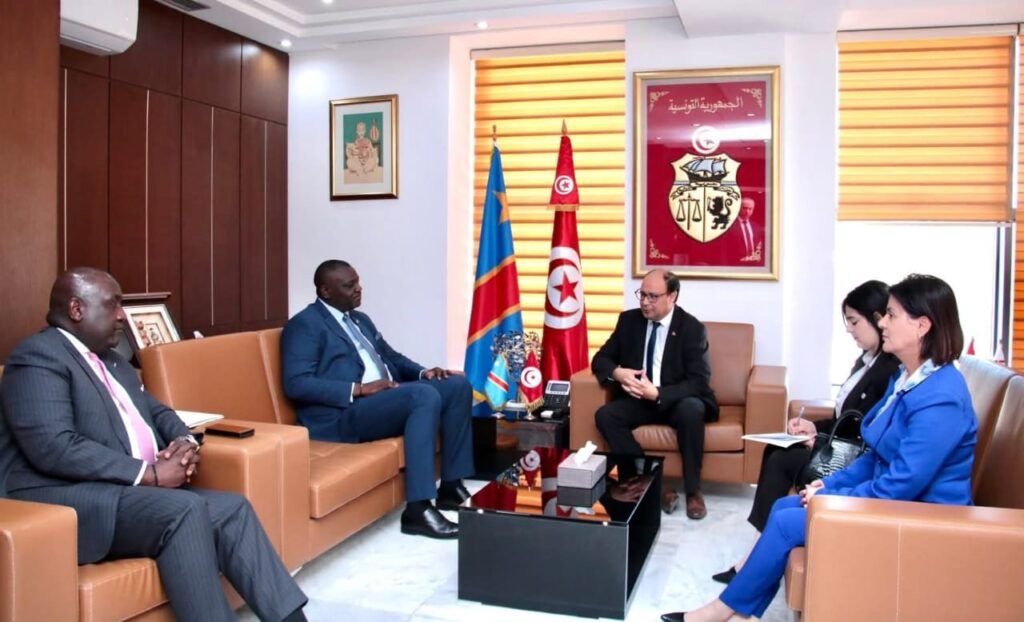Kinshasa-Tunis: Augustin Kibassa consolide la coopération numérique RDC–Tunisie