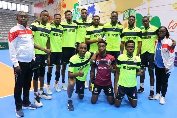CACC/Volley-ball : Le VC Espoir termine à la 6 ème place