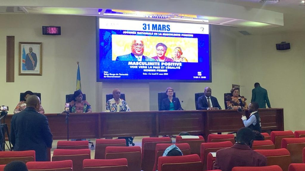Journée nationale de la masculinité positive : Une nouvelle ère de l’engagement masculin pour une RDC égalitaire