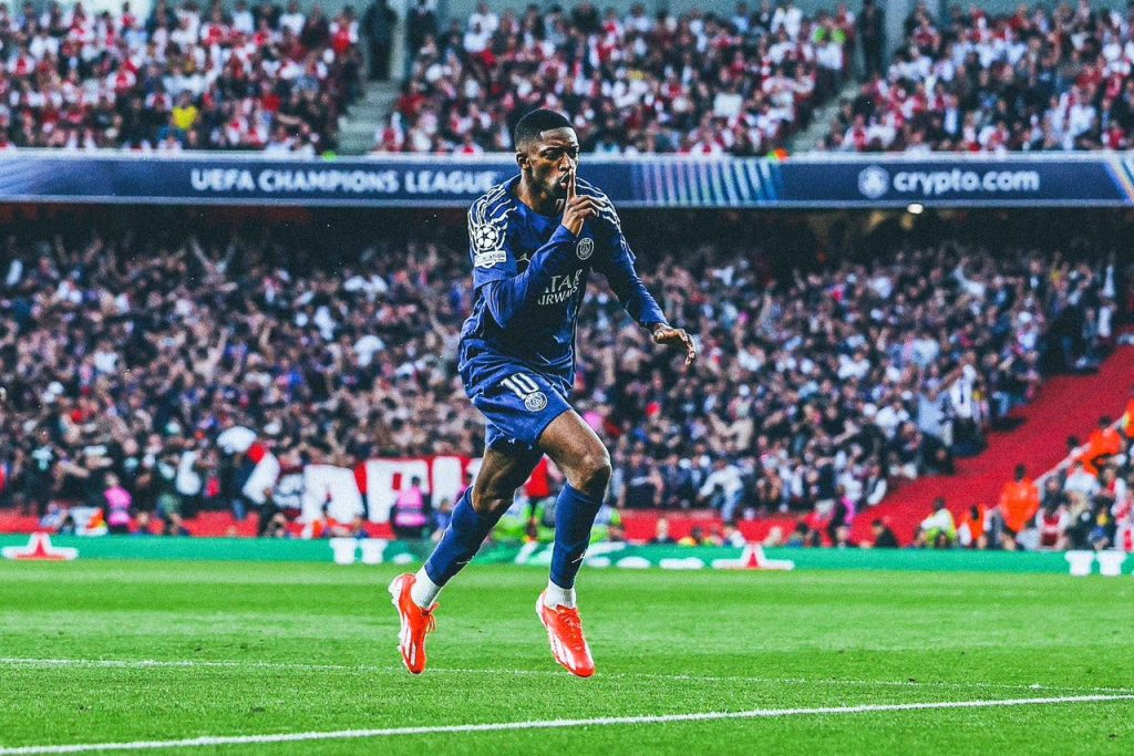 Ligue des Champions : Le PSG déroute Arsenal à Londres
