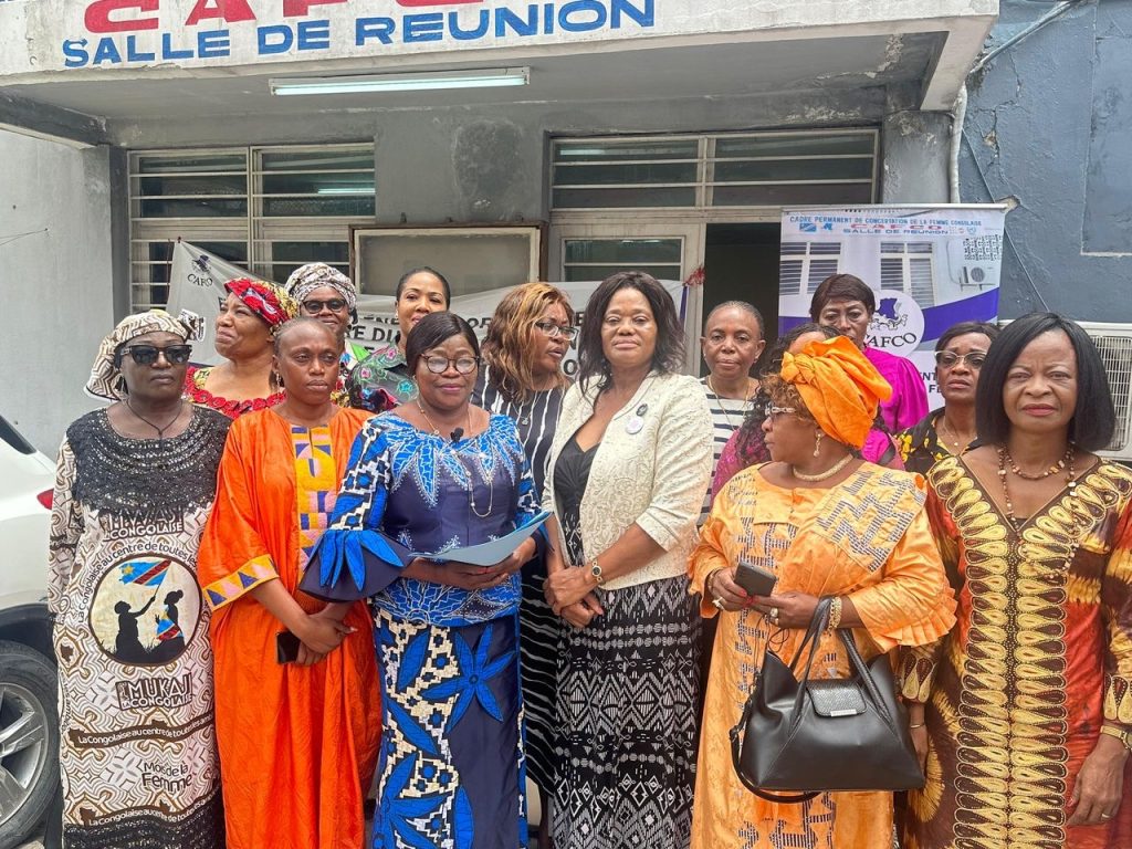 RDC : CAFCO dénonce l’exclusion des femmes lors des consultations politiques et exige l’inclusion