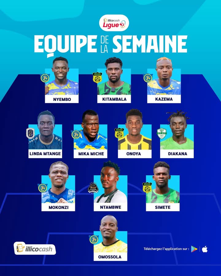 Illicocash ligue 1/Play-offs : Voici l’équipe type de la semaine