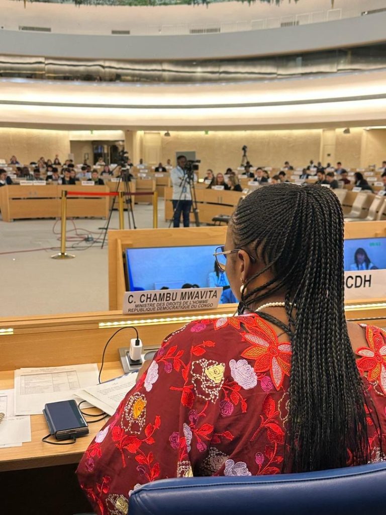 Genève : La RDC lance un cri d’alarme face aux violations des droits humains dans l’Est