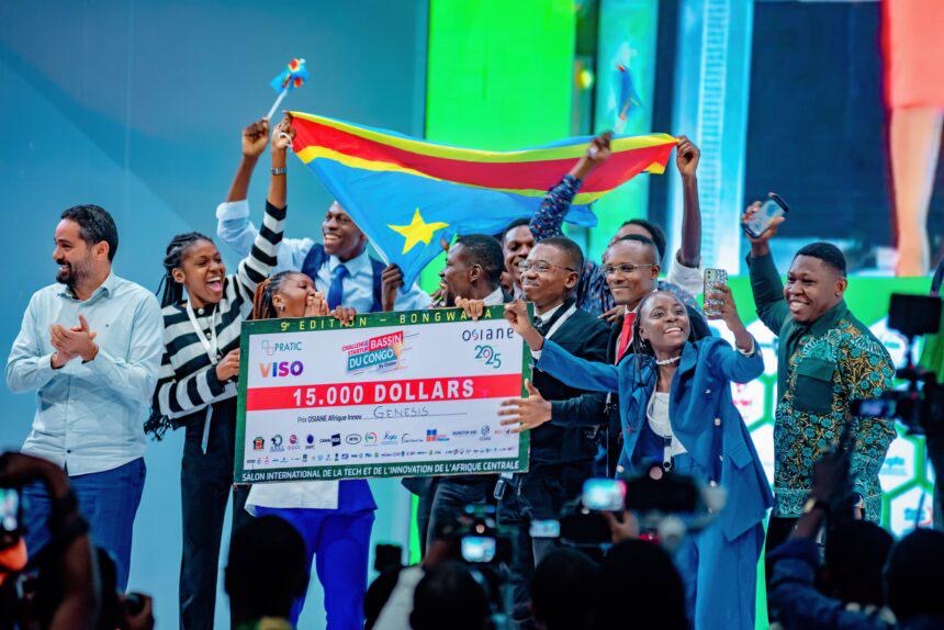 Osiane 2025 : Genesis de Clever Menji remporte le premier prix OSIANE Afrique Innov à Brazzaville
