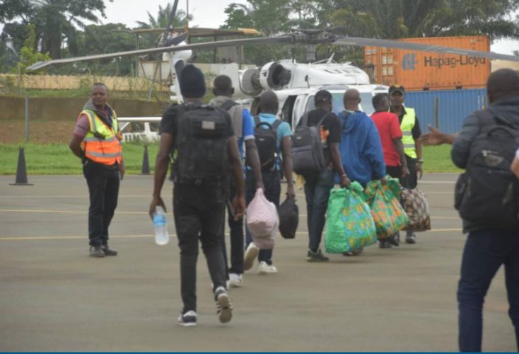 Nord-Kivu: Environ 1 300 militaires et policiers congolais en provenance de Goma ont regagné Kinshasa grâce à la MONUSCO