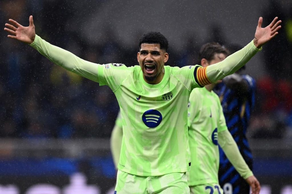 LDC/Inter-Barça: « la qualification nous a échappé» Ronald Araújo
