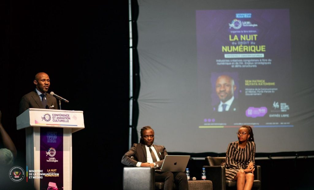 Patrick Muyaya : « Nous ne sommes pas condamnés à subir la technologie qu’on nous impose. Nous devons au contraire l’appréhender, la comprendre et l’utiliser à bon escient »