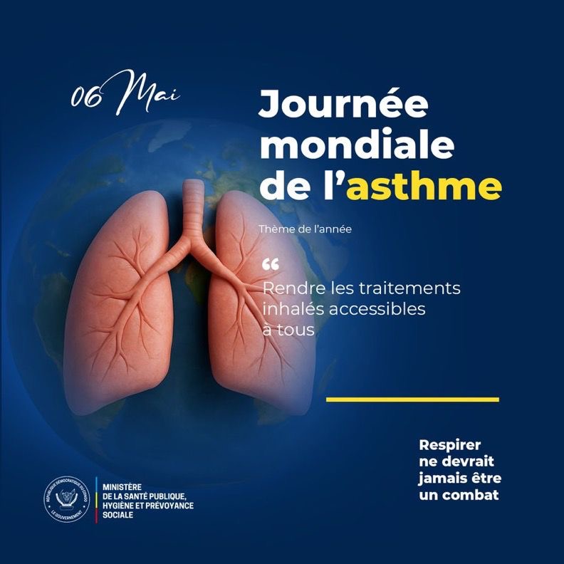 Journée mondiale de l’asthme : Respirer ne doit plus être un luxe en RDC