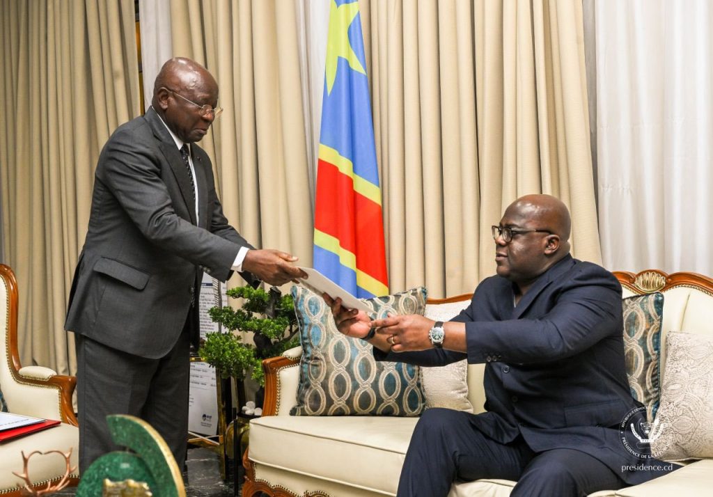 Kinshasa – Brazzaville : Felix Tshisekedi reçoit à tour de rôle l’émissaire du Président Sassou et l’ambassadeur de l’Italie en RDC