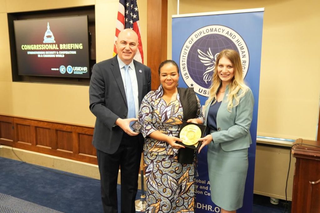 Washington : Thérèse Kayikwamba Wagner honorée pour son leadership diplomatique