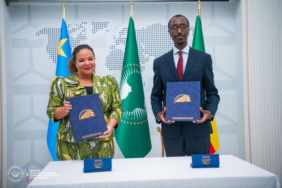 Diplomatie : La RDC et l’Éthiopie signent un accord de coopération historique