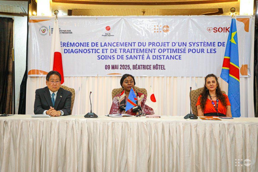 L’UNFPA et le gouvernement japonais s’unissent pour améliorer la santé maternelle et néonatale dans l’Est de la RDC