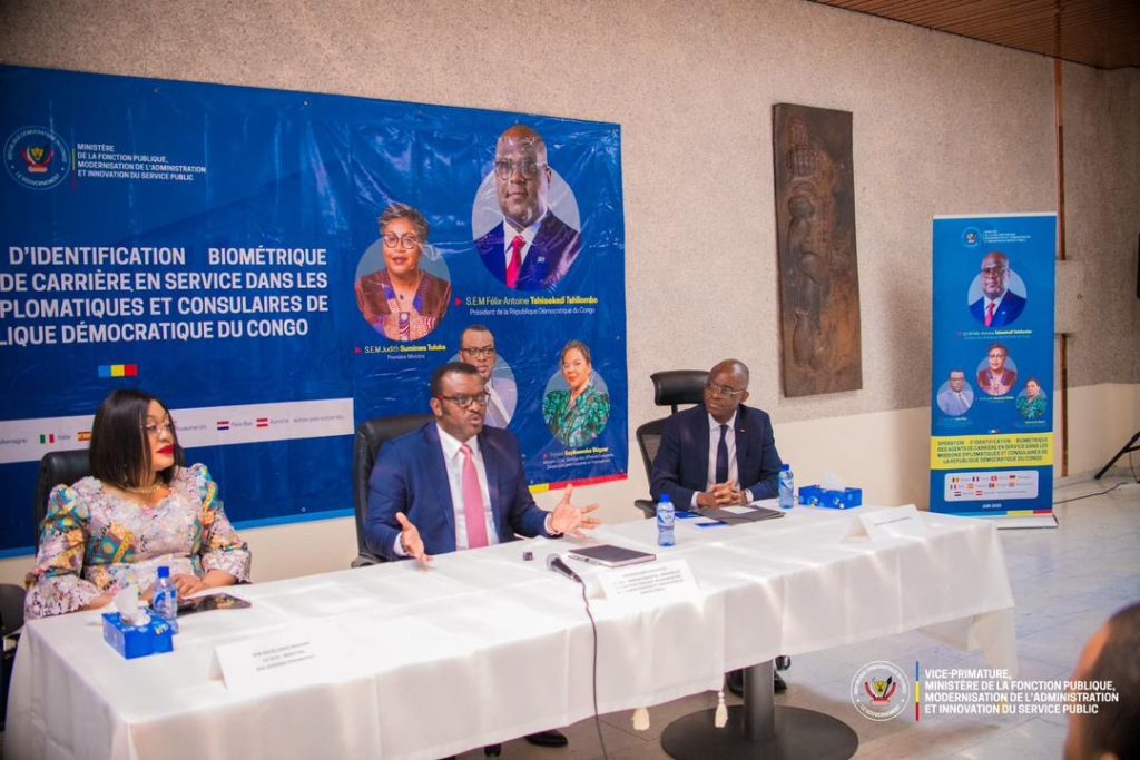 La RDC lance l’identification biométrique de ses diplomates à Bruxelles