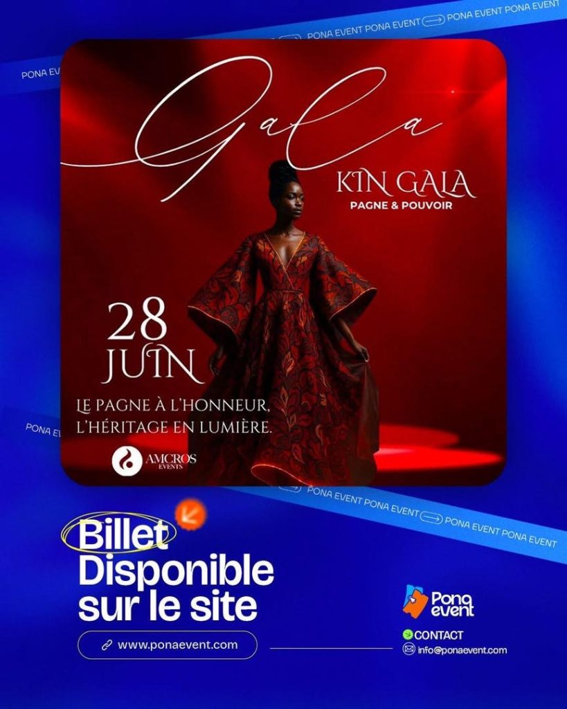 Pona Event : La clé d’accès au Kin Gala, la soirée la plus élégante de Kinshasa.