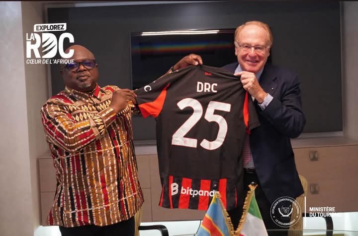 Tourisme : L’AC Milan et la RDC scellent un partenariat