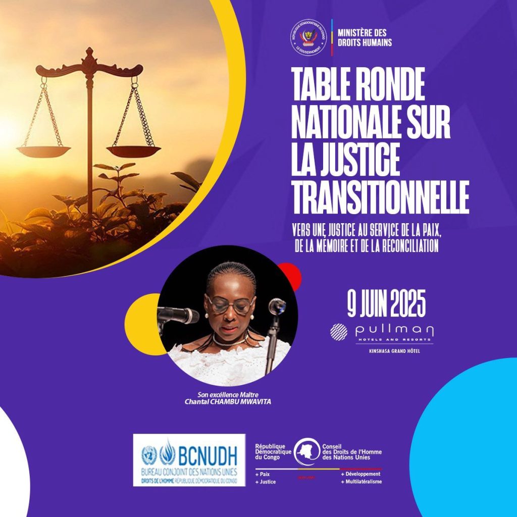 Justice Transitionnelle : Chantal Chambu ouvre une table ronde nationale pour panser les plaies de l’histoire
