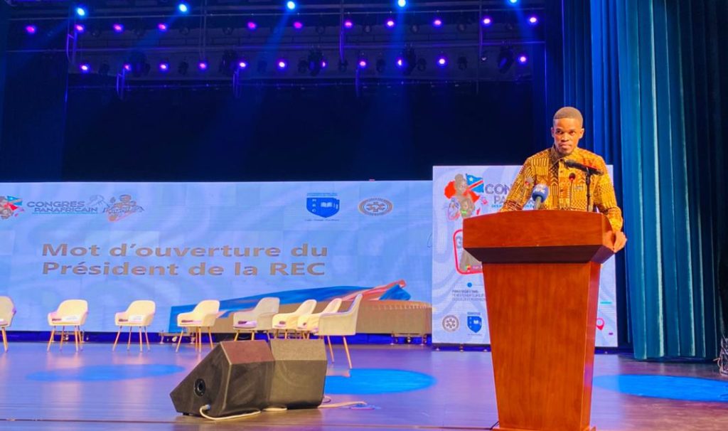 REC : Le président Levis Muneza exhorte la jeunesse congolaise à ranimer le panafricanisme