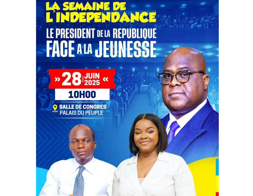 RDC : Félix Tshisekedi et la jeunesse se retrouvent au Palais du Peuple le 28 juin 2025