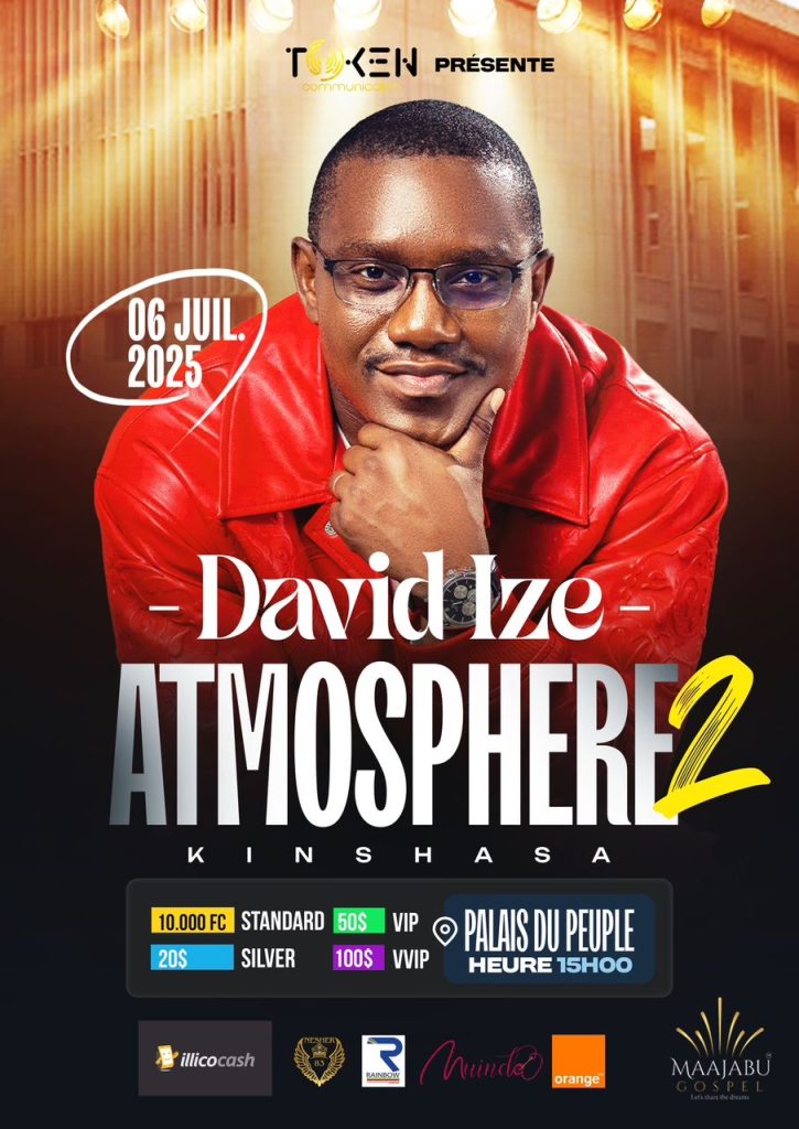 Token Communication présente David Ize avec « Atmosphère 2 » au Palais du Peuple