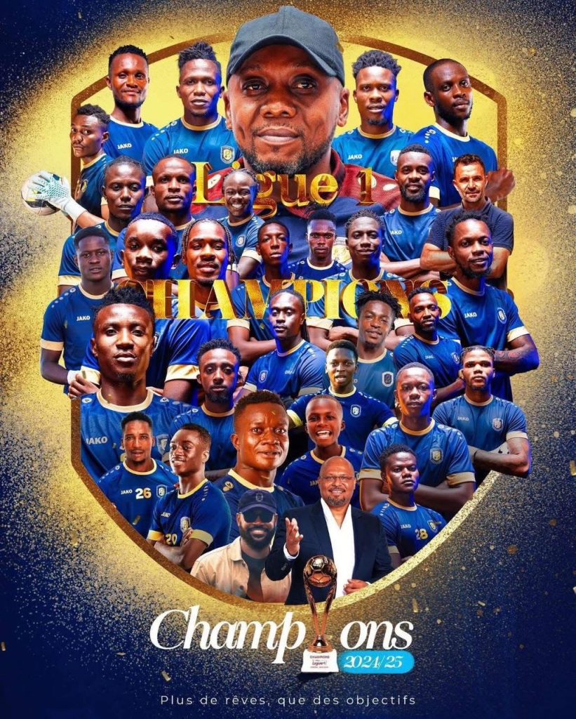 Sacré champions de la Linafoot: Le FC Les Aigles du Congo, un sacre historique en deux ans