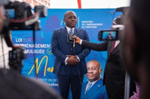 Guy Loando Mboyo, Ministre d’Etat, Ministre de l’aménagement du territoire