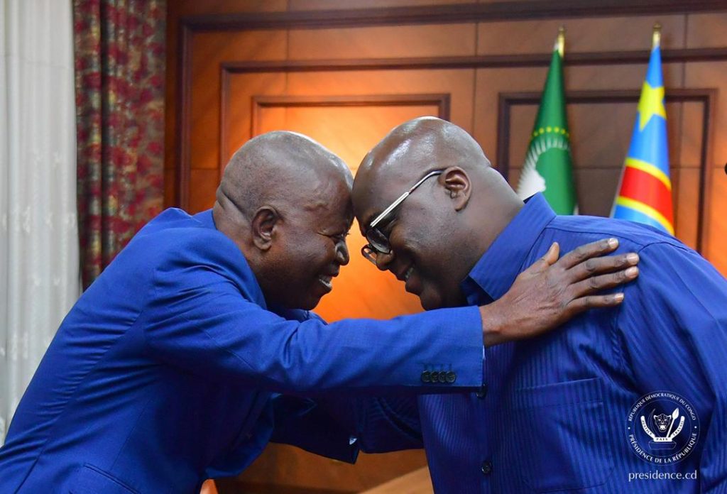Après Martin Fayulu, c’est au tour d’Adolphe Muzito d’être reçu par Félix Tshisekedi