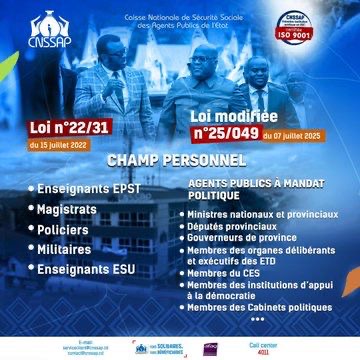 La CNSSAP salue la loi étendant la sécurité sociale aux agents publics à mandat politique