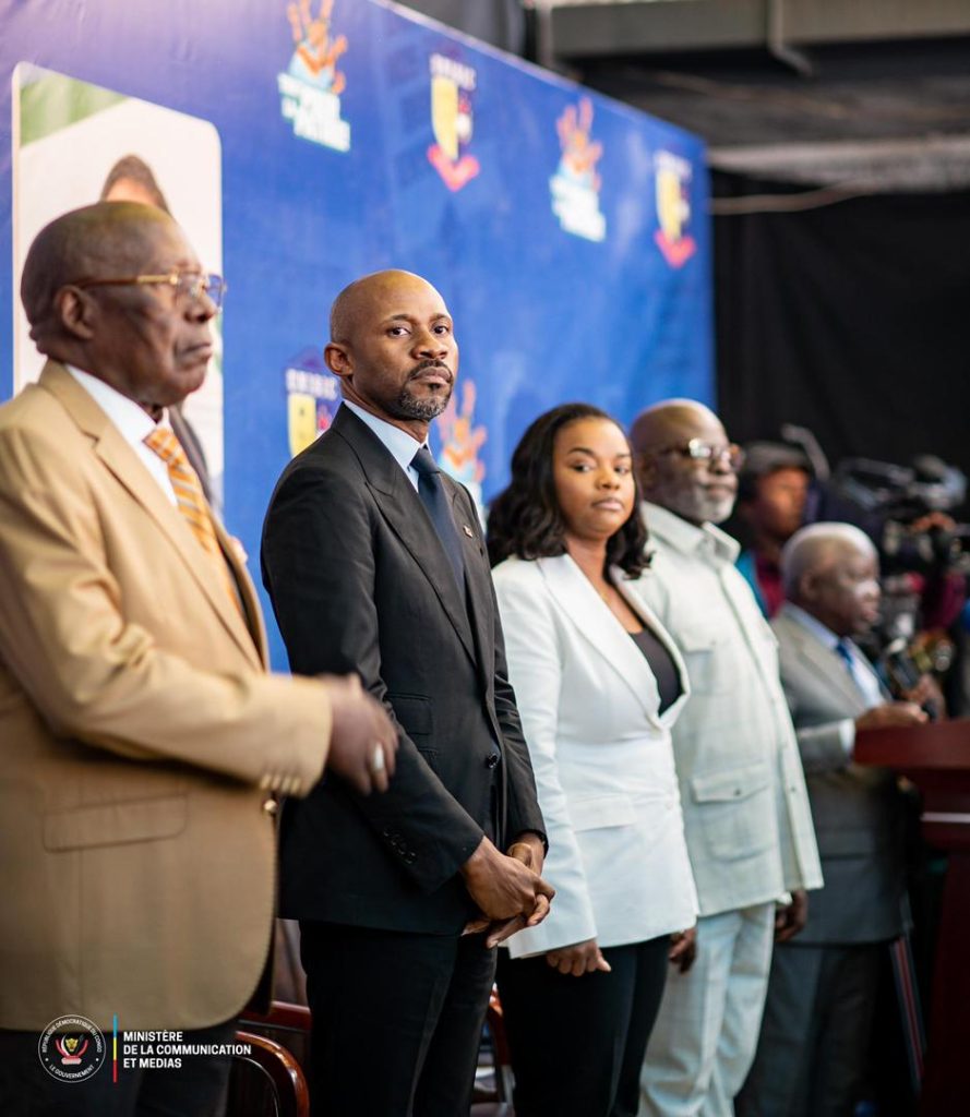 Patrick Muyaya à l’UNISIC : « La jeunesse doit s’approprier le narratif congolais pour défendre notre souveraineté »