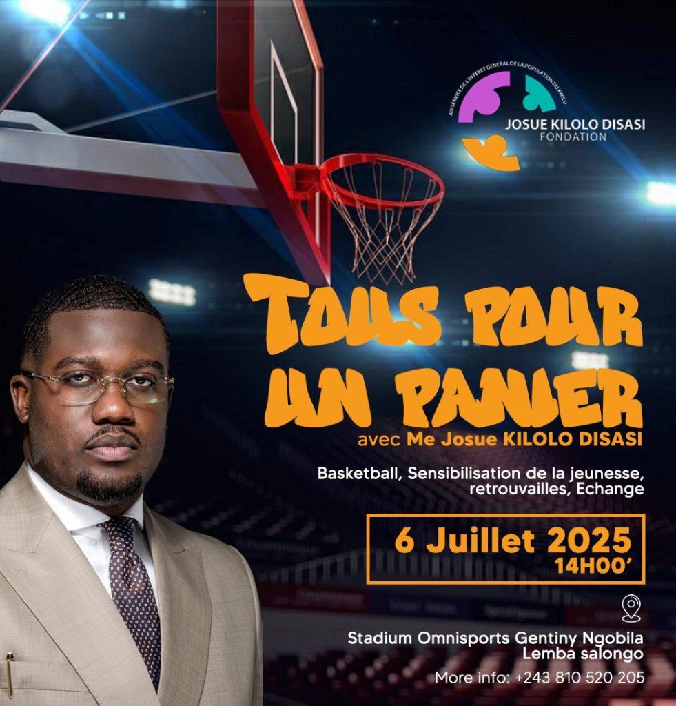 La Fondation Josué Kilolo Disasi mobilise la jeunesse autour du sport et de la citoyenneté