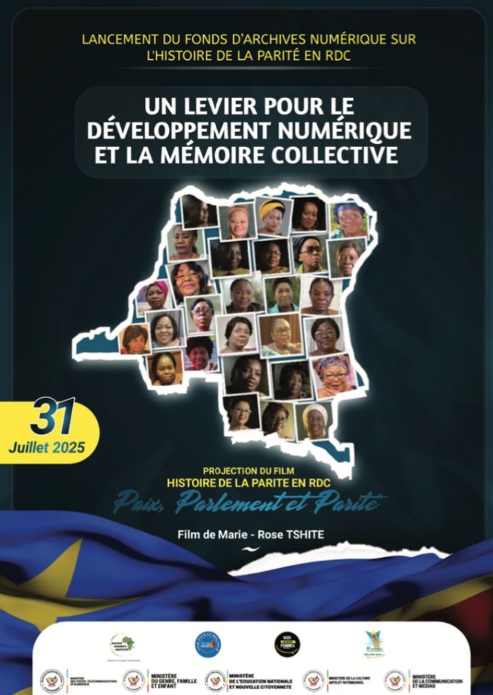 La mémoire des pionnières numérisée : Lancement du Fonds d’Archive sur l’histoire de la parité en RDC