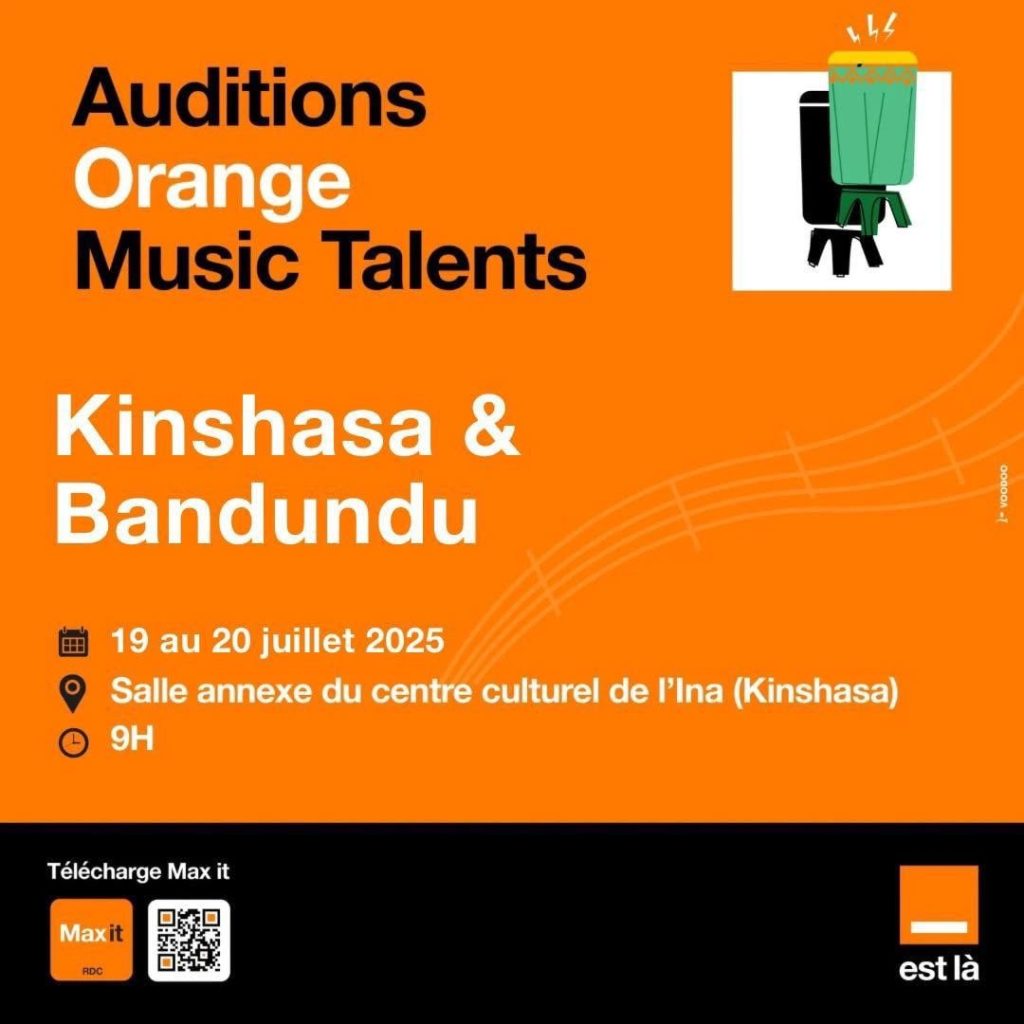 Orange Music Talents fait escale à Kinshasa : Les auditions lancées pour Kinshasa et Bandundu