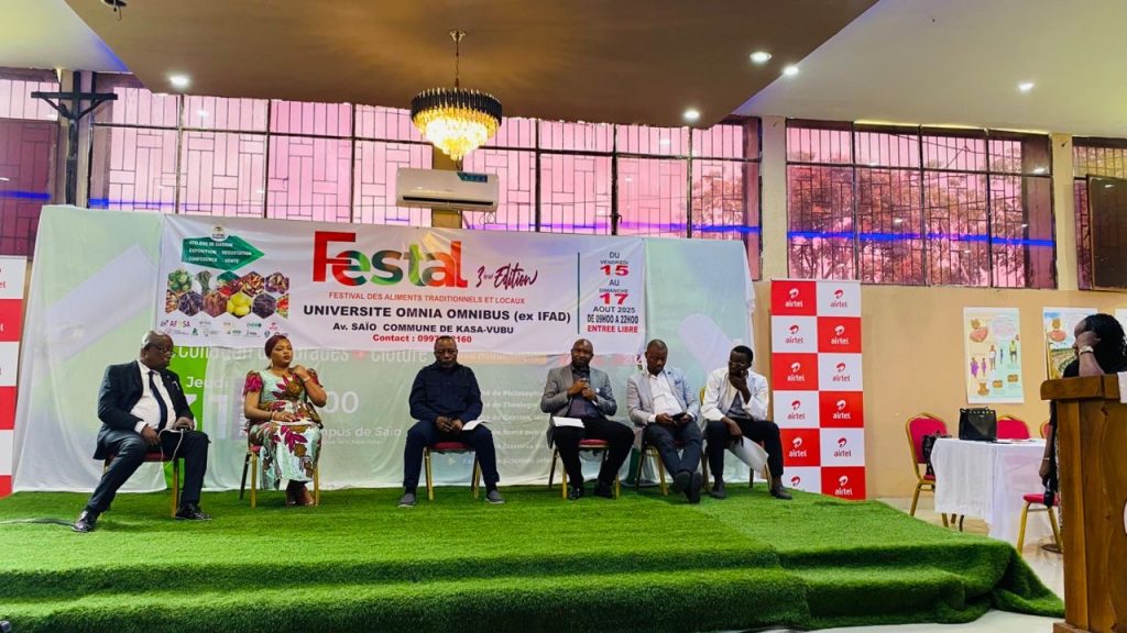 La jeunesse congolaise appelée à sauver l’authenticité alimentaire lors de la 3ᵉ édition du FESTAL à Kinshasa