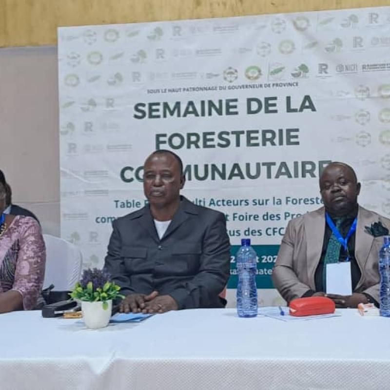 Mbandaka accueille une table ronde multi-acteurs sur la foresterie communautaire en RDC
