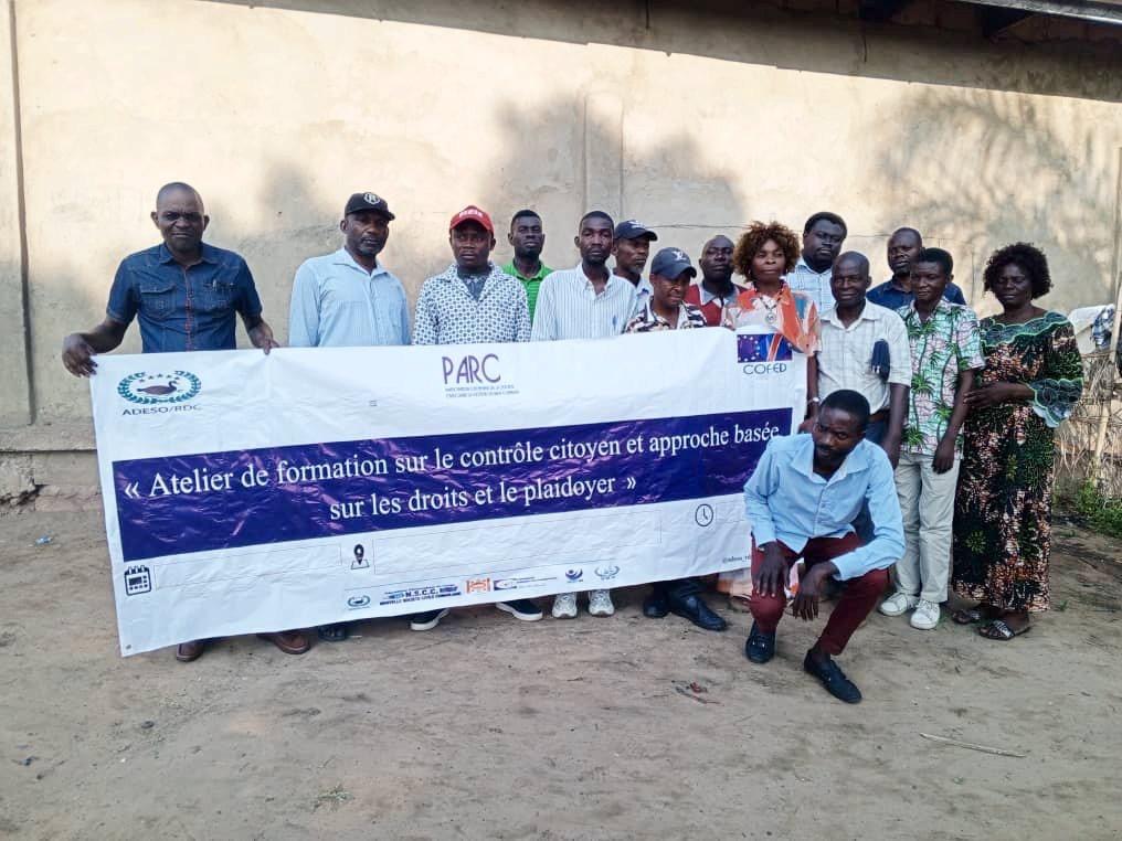 ADESO-RDC renforce la participation citoyenne à Kinshasa et Bukanga-Lonzo à travers le projet PARC