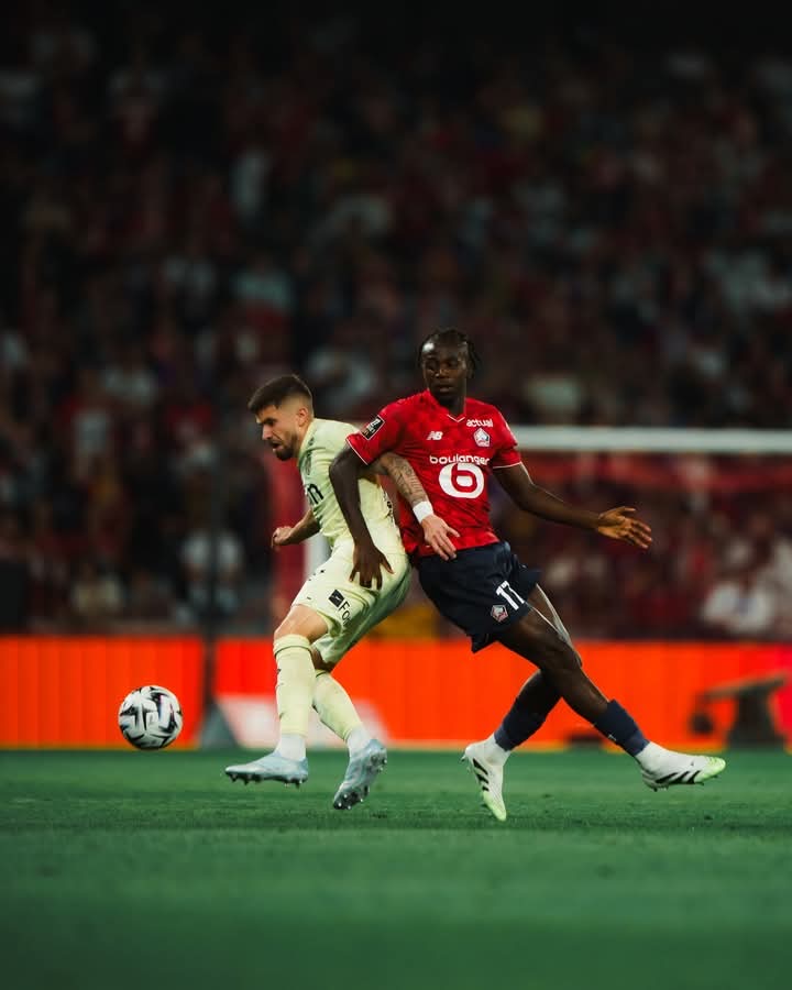 Ligue 1 : Ngal’ayel Mukau et Lille s’offrent l’AS Monaco au bout du suspense