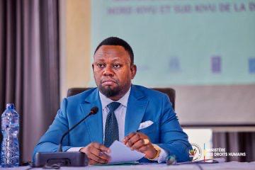 Le ministre Samuel Mbemba préside la réunion du Comité de pilotage du programme d’assistance aux victimes de violences sexuelles au Nord et Sud-Kivu