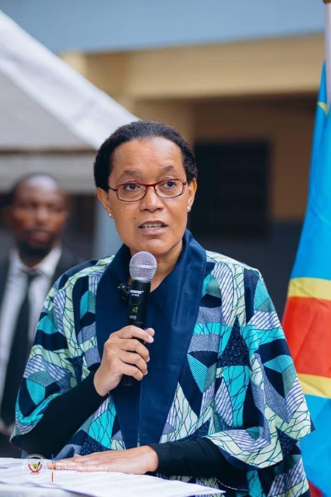 À la tête de plusieurs innovations au sein du ministère de l’éducation nationale : Raïssa Malu réaffirme son engagement pour l’école congolaise et la promotion des valeurs citoyennes