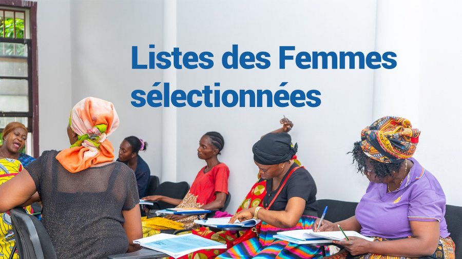 RDC : Le Projet TRANSFORME publie la liste des femmes entrepreneures retenues pour le programme « Soutien aux femmes entrepreneures »