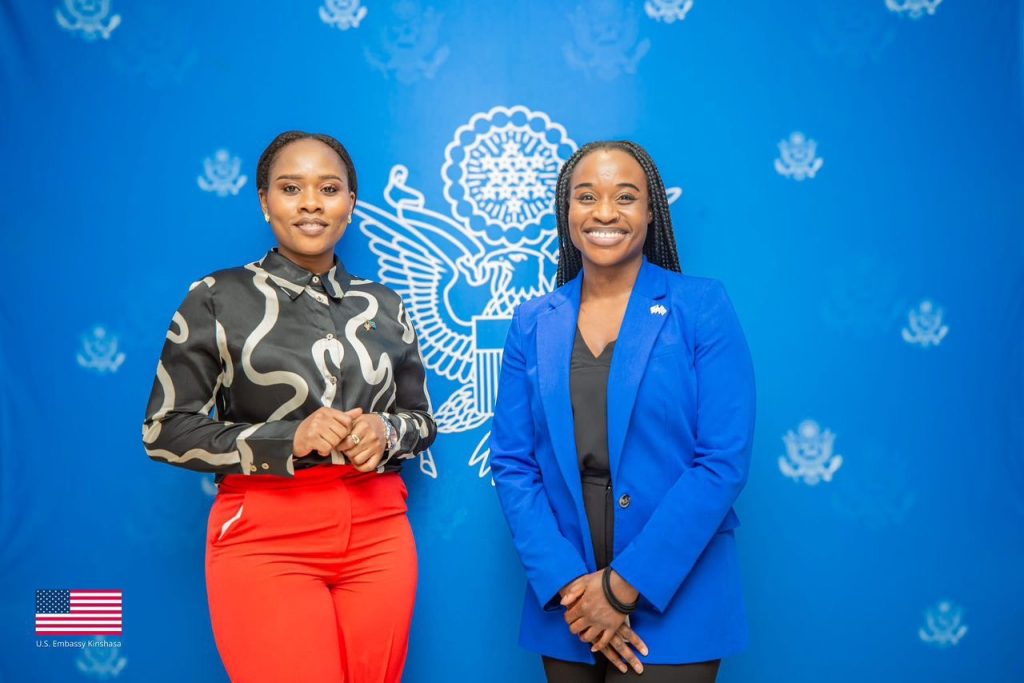 Rosiane Kabangu en route pour les États-Unis dans le cadre du programme IVLP
