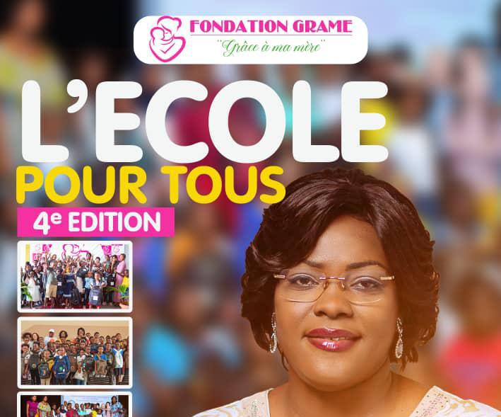 La Fondation GRAME lance la 4e édition de la campagne « L’École pour Tous » pour la rentrée 2025-2026