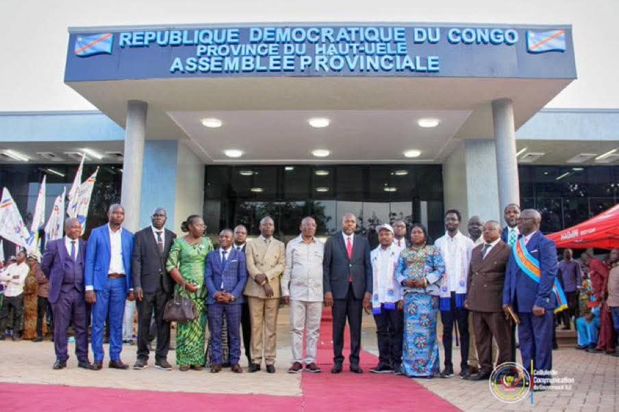 L’Assemblée provinciale du Haut-Uélé s’installe dans un nouveau bâtiment moderne à Isiro
